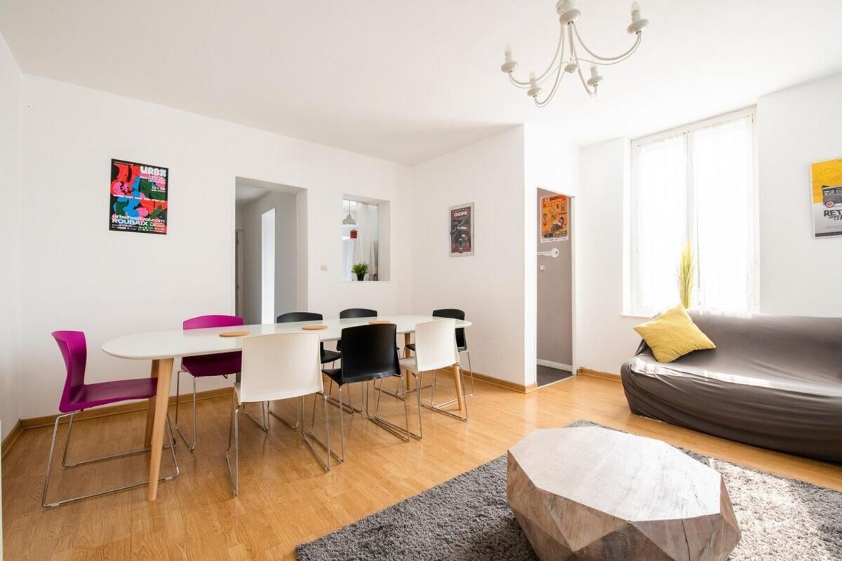 Maison Cosy 4 Chambres, Terrasse, Garage Prive Croix Buitenkant foto