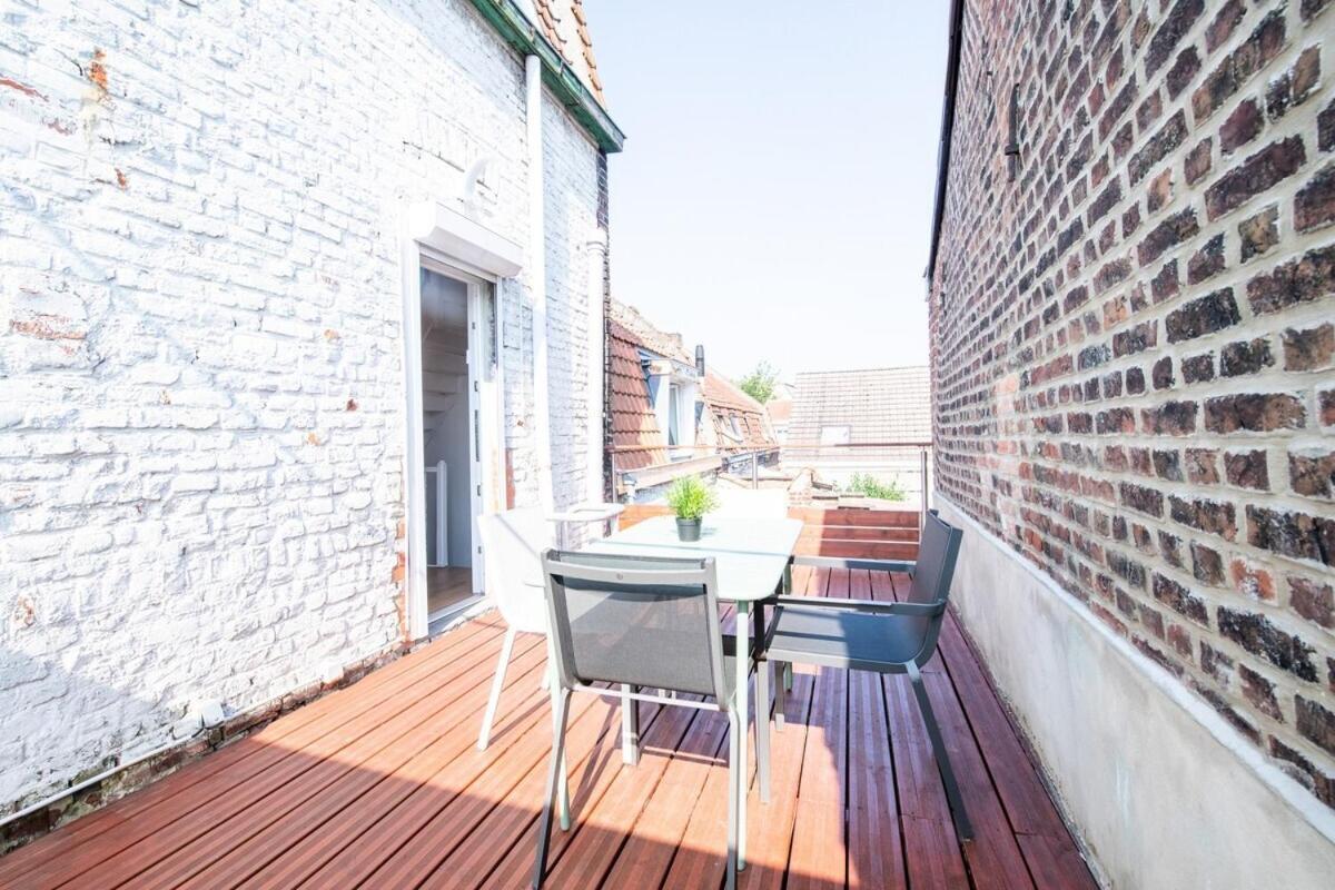 Maison Cosy 4 Chambres, Terrasse, Garage Prive Croix Buitenkant foto