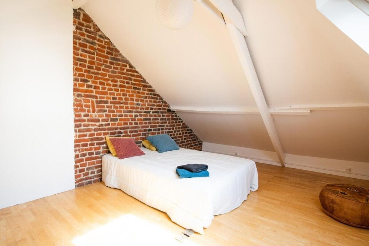 Maison Cosy 4 Chambres, Terrasse, Garage Prive Croix Buitenkant foto
